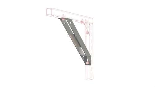 Подпорка для консолей 45° г.ц., Fachmann